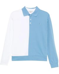 Coperni - Two-Tone Panelled Polo Top - Lyst
