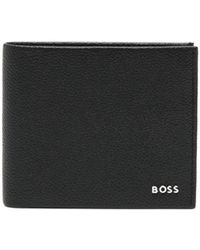 BOSS - Highway Leather Bi-fold Wallet - Lyst