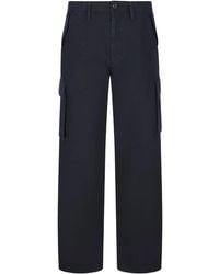 Burberry - Cotton Cargo Trousers - Lyst