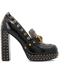 Kurt Geiger - Leather Heeled Pumps - Lyst