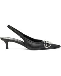 DIESEL - Leather D Venus Pumps - Lyst