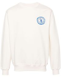 Drole de Monsieur - Logo-print Cotton Sweatshirt - Lyst