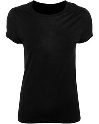 Rick Owens - T-shirt Met Afwerking - Lyst