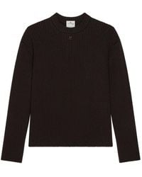 Courreges - Ribbed-Knit Merino Sweater - Lyst