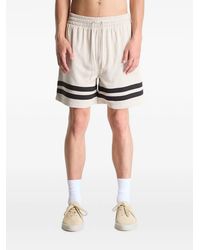 KTZ - New York Yankees Striped Mesh Shorts - Lyst