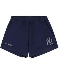 Sporty & Rich - X Yankees Krystal Disco Shorts - Lyst