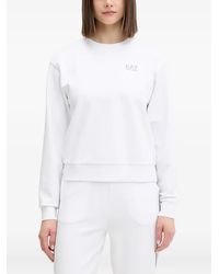 EA7 - Logo-Print Tracksuit Set - Lyst