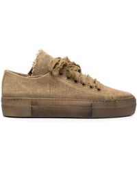 Uma Wang - Lace-up Canvas Sneakers - Lyst