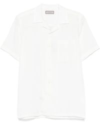 Canali - Chemise En Lin - Lyst