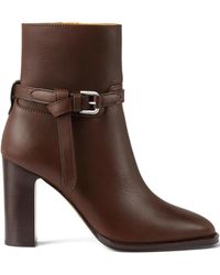 Ralph Lauren - Donnely 90mm レザーブーツ - Lyst