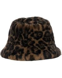Apparis - Amara Leopard-Print Bucket Hat - Lyst