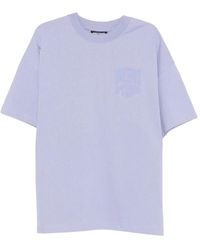 WRSTBHVR - Flynn V2 Logo-Print Drop-Shoulder T-Shirt - Lyst