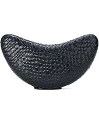 STAUD - Crescent Woven Clutch Bag - Lyst