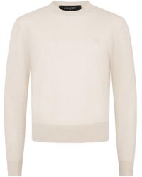 DSquared² - Knit Crewneck Sweater - Lyst