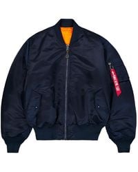 Alpha Industries - Ma-1 Heritage Zip-Up Bomber Jacket - Lyst