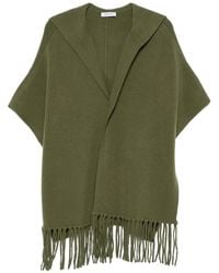 Philo-Sofie Cashmere - Fringed Hooded Cape - Lyst