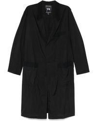 Y-3 - Single-Breasted Coat - Lyst