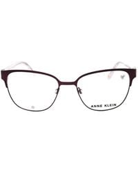 Anne Klein - Rectangle-Frame Glasses - Lyst