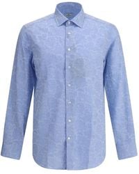 Etro - Paisley-Print Cotton Shirt - Lyst