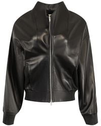 KHAITE - Ixin Leather Jacket - Lyst