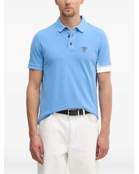 Aeronautica Militare - Logo-Embroidered Piqué Polo Shirt - Lyst