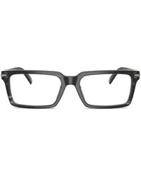 Michael Kors - Grand Targhee Rectangle-Frame Glasses - Lyst