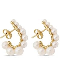 RAGBAG STUDIO - Olga Pearl Earrings - Lyst