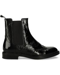Vagabond Shoemakers - 30Mm Amina Patent Leather Chelsea Boots - Lyst