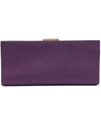 Carolina Herrera - Pochette Pats En Faille De Soie - Lyst