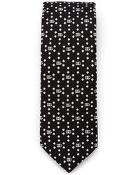 Dolce & Gabbana - Cravate en soie à logo imprimé - Lyst
