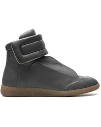 Maison Margiela - Future High "black/gum" Sneakers - Lyst