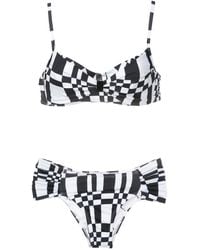 Amir Slama - Geometric-Print Two-Piece Set - Lyst