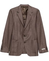 Canali - Kei Notched-Lapel Blazer - Lyst