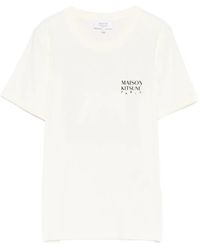 Maison Kitsuné - Printed T-Shirt - Lyst