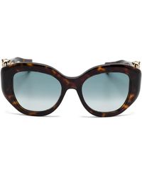 Cartier - Oversize-Frame Sunglasses - Lyst