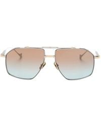 Cutler and Gross - Kensington Geometric-Frame Sunglasses - Lyst
