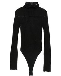 Haikure - Margie Cable-Knit Bodysuit - Lyst