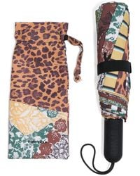Bimba Y Lola - Patchwork-Print Umbrella - Lyst