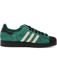 adidas - Superstar Ii Striped Sneakers - Lyst