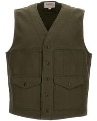 Filson - Pockets Buttoned Vest - Lyst