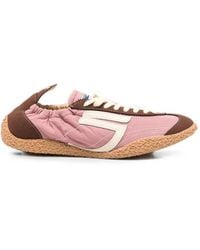PURAAI - Logo-Patch Panelled Sneakers - Lyst