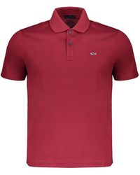 Paul & Shark - Embroidered-Logo Polo Shirt - Lyst