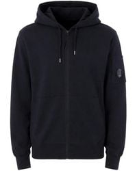 C.P. Company - Lens-Detail Zip-Up Hoodie - Lyst