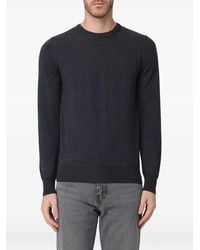 Brooksfield - Crew-Neck Wool Sweater - Lyst