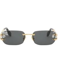 Roberto Cavalli - Metal Rimless Sunglasses - Lyst