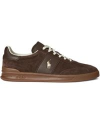 Polo Ralph Lauren - Heritage Aera Suede Sneakers - Lyst