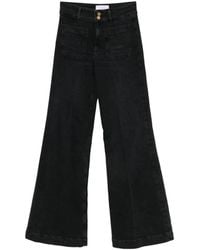 The Seafarer - Patch-Pocket Wide-Leg Jeans - Lyst