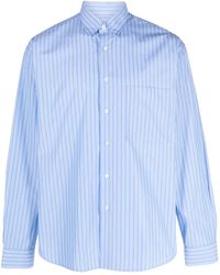 Lanvin - Gestreept Overhemd - Lyst