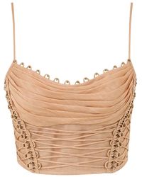 Zimmermann - Rebellion Cropped Top - Lyst