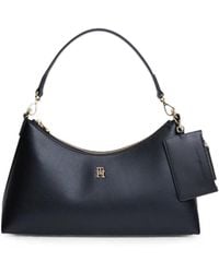 Tommy Hilfiger - Logo-Plaque Shoulder Bag - Lyst